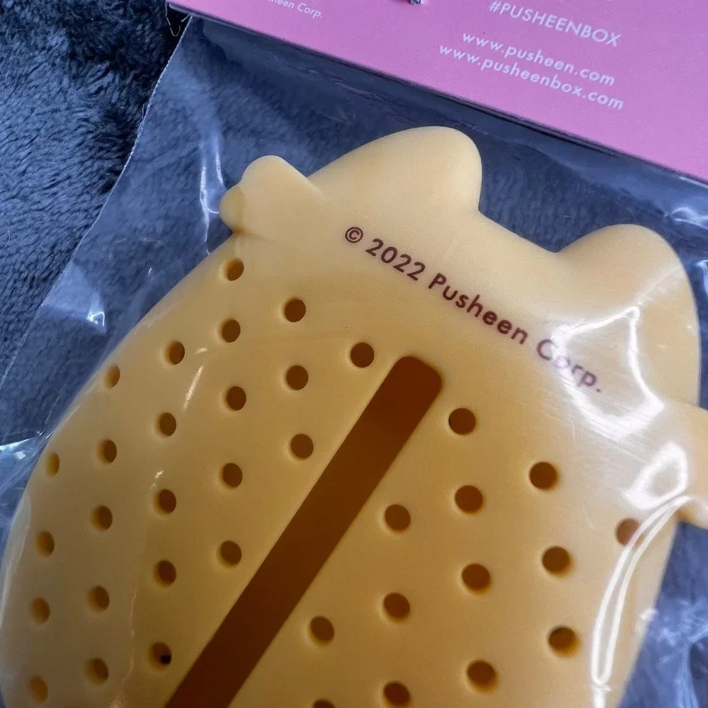 Pusheen Catnip Teether Toy Summer 2022 Box Exclusive NIP Yellow Cat